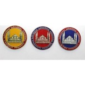 Resim Yöresel Sultanahmet Magnet Yuvarlak Tasarım 