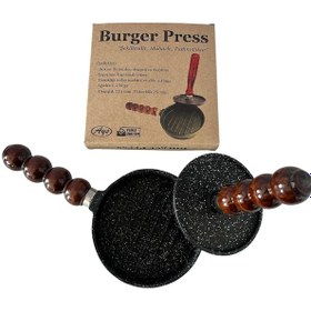 Resim Döküm Burger Press - Hamburger Köfte Presi Sİyah 