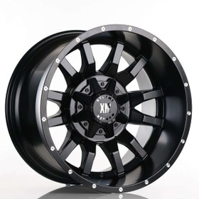 Resim EMR-1427-01 12.0x20"-6x139.7 E44 110 Matt Black Jant (4 Adet) 