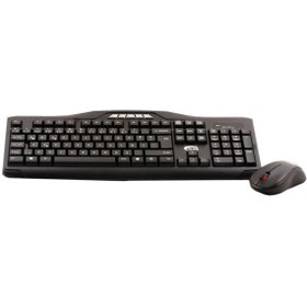 Resim ELBA Q Usb Siyah Kablosuz Klavye Mouse Seti Kablosuz Türkçe Q Klavye Mouse Seti Multimedya Tuşlu 