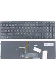 Resim Casper Excalibur G500 İle Uyumlu Notebook Klavye - Siyah - Tr - Işıklı 