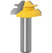 Resim Sones Ahşap İşleme Gravür Makinesi Freze Kesici 45 Derece Derz Bıçağı, Model: 12x1-3/8mm 