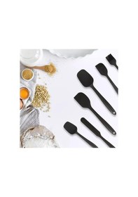Resim 6lı Takım Yanmaz Yapışmaz Mutfak Pasta Slikon Yumurta Fırçası Kaşık Bıçak Spatula Seti Diğer 