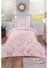 Resim Tek Kişilik Pike Takımı Ivy Rose Pembe 