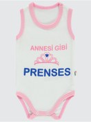 Resim Civil Baby Kız Bebek Çıtçıtlı Badi 1-36 Ay Pembe 