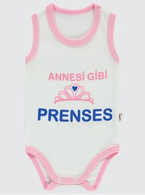 Resim Civil Baby Kız Bebek Çıtçıtlı Badi 1-36 Ay Pembe 