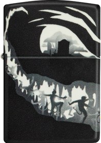 Resim Zippo 49193 Grinning Pumpkin Design Çakmak Çok Renkli 