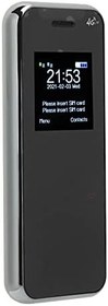 Resim Taşınabilir Çocuk Bar Telefonu, Cep Mini Cep Telefonu, Cep Telefonu Kilidi Açık, Basit Arayüzlü, 32MB + 32MB, Çift Kart Çift Bekleme, Çocuklar Için Hediye (Siyah) 