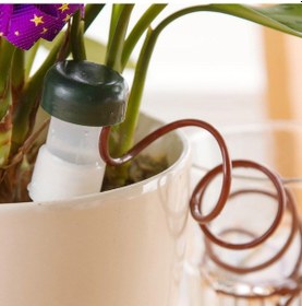 Resim Xindoker Otomatik Bitki Sulama Çubuğu - 12 Adet Seramik Ve Plastik Su Damlatıcı 