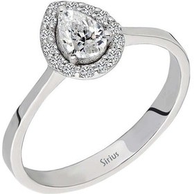 Resim Sirius G Renk Toplam 0,68 Karat Pırlanta Damla Kesim 0841R0009 