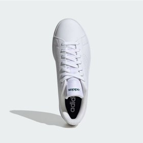 Resim Ftwwht/ftwwht/cgreen Adidas Erkek Tenis Ayakkabı Advantage Base 2.0 If4135 Beyaz 