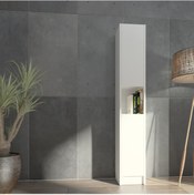 Resim Yetimobilya Yeti Mobilya Kuta Flat30 Kitaplık 2 Kapaklı Kütüphane Çok Amaçlı 