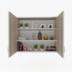 Resim Kenzlife mutfak dolabı idil 090.090.32 crd 2 raflı kapaklı ofis 