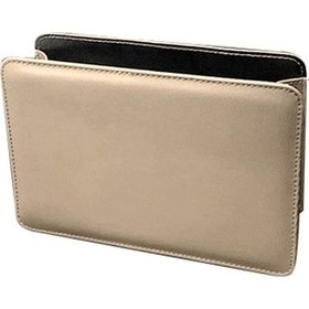 Resim Rogfer Araba Katlanır Çöp Kutusu Çok Fonksiyonlu Koltuk Arkalığı Asılı Saklama Kutusu Bej 