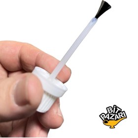 Resim izmir bit pazarı RÖTUŞ BOYASI VERNİĞİ, ŞEFFAF PARLAK AKRİLİK VERNİK - Kendinden Fırçalı Kutuda 30 Ml. 