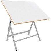 Resim 100x150 Cm Eko Çizim Masası Ayak+tabla-pan802 Gri 