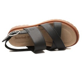 Resim Timberland Backstrap Sandal Kadın Sandalet Siyah 
