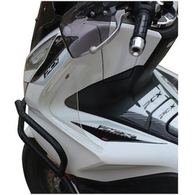 Resim GP Kompozit Honda PCX 125 / 150 2018-2020 Uyumlu Bacak Koruma Füme 