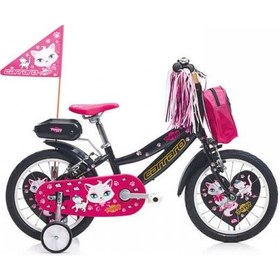 Resim Carraro Moggy 16 Jant 1-v Vb Sıyah-altın-pembe Çocuk Bisikleti Altın - Siyah 