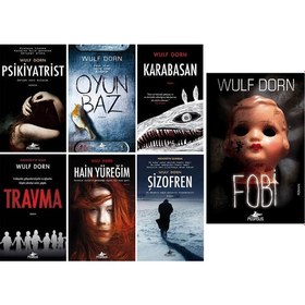 Resim Wulf Dorn 7 Kitap Set - Psikiyatrist - Oyunbaz - Karabasan - Travma - Hain Yüreğim - Şizofren - Fobi 