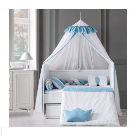 Resim Pierre Cardin Dynamic Timmie Bebek Uyku Seti 75x130 Mavi 
