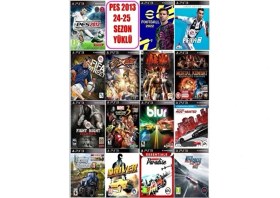 Resim AST Sony Playstation 3 Slim 500 GB 2 Kablosuz Kol ve 40 Dijital Oyun ile Yüksek Performanslı Yenilenmiş Oyun Konsolu 