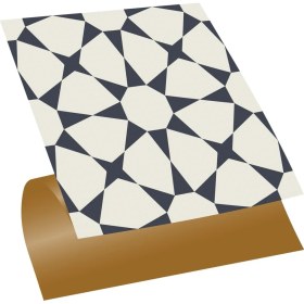 Resim Kendinden Yapışkanlı Yıldızlı Desenli Pvc Karo 30X30 cm (33 Adet) 3m2 