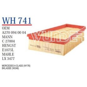 Resim C117 Cla200 Benzinli Hava Filtre M270 156-150 Hp 
