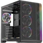 Resim 1st Player Vt7 Siyah 850w 80+ Sılver Atx 3.1 Argb 4x12cm Fan Temperli Cam Usb 3.0 Atx Kasa 