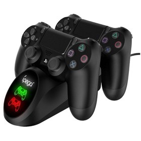 Resim ipega Playstation 4 İpega Oyun Kolu İkili Ledli Hızlı Şarj İstasyonu PG-9180 