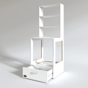 Resim Kenzlife ankastre fırın dolabı gönül byz 165*60*56 mutfak çekmeceli 