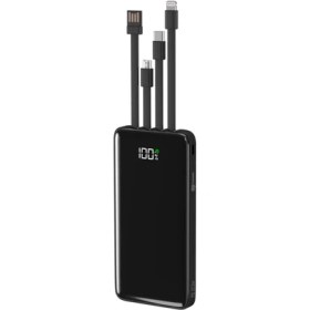 Resim Intouch 10.000 mAh Quick 22,5W Pd Qc 3.0 Dijital Göstergeli Dahili Çoklu Kablolu Powerbank 
