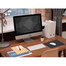 Resim Black Deer Siyah 35x28 Large Boy Professional Gaming Ofis Mouse Pad Kaydırmaz Mouse Pad 