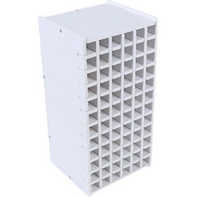 Resim Ganzhoushop Marker Kalem Düzenleyici Sergileme Standı Masaüstü Boya Fırçası Tutucu Yerden Tasarruf Sağlayan Marker Tutucu Renkli Kalem Tutucu Çalışma Alanı İçin 