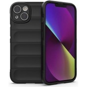 Resim Iphone Uyumlu 146.1 İnç Yumuşak Tpu Kılıf Sağlam Arka Şok Emme Cep Telefonu Koruyucu Kapak 
