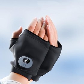 Resim Elektrikli Isıtmalı Eldivenler | 3 Seviyeli Parmaksız Isıtmalı Eldivenler - Su Geçirmez Sıcak Elektrikli Parmaksız | Kış Açık Hava Bisiklet Kayak Ofis Snowboard Koşu Sürüş Yürüyüş İçin 