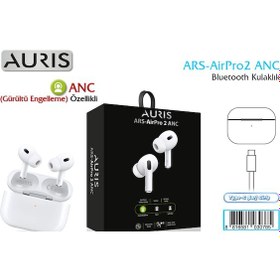 Resim Auris Ars-airpro 2 Anc Bluetooh Anc Gürültü Engelleme Özellikli Kulaklık 