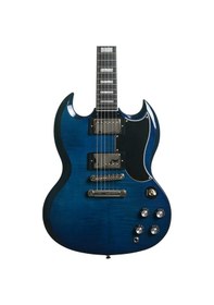 Resim Epiphone Sg Custom Figured Elektro Gitar Viper Blue 