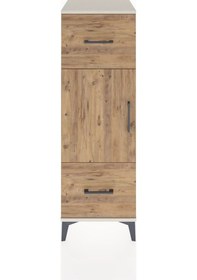 Resim Hyperion Dolap 2 Raflı 2 Çekmeceli Tek Kapaklı 44x44x134 Aytaşı-çam Aytası 