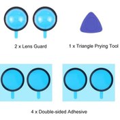 Resim Honeybeeshop 2025 Tesla Cybertruck Model Y Juniper Şeffaf Lens Koruyucu Kapak Kiti Çizilmeye Karşı 