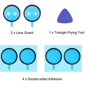 Resim Honeybeeshop 2025 Tesla Cybertruck Model Y Juniper Şeffaf Lens Koruyucu Kapak Kiti Çizilmeye Karşı 