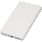 Resim Moveevo 2.5 İnç Sata Usb3.0 Ssd/hdd Dış Disk Kutusu - Araçsız Montaj, Abs Kasa, Beyaz 