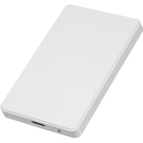 Resim Moveevo 2.5 İnç Sata Usb3.0 Ssd/hdd Dış Disk Kutusu - Araçsız Montaj, Abs Kasa, Beyaz 