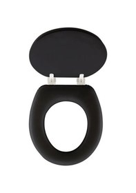 Resim Softy Classic Desenli Yumuşak Klozet Kapağı 1178 Siyah 