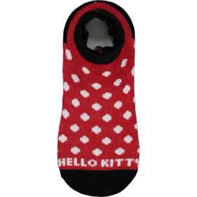 Resim Hello Kitty Kız Çocuk 2'li Babet Çorap 2-12 Yaş Kımızı 