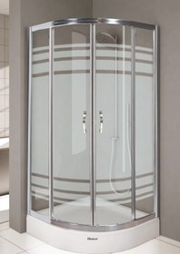 Resim Desaş Duşakabin 1003 Oval Teknesiz *****desaş Shower 