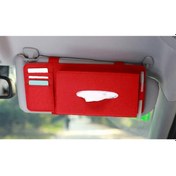 Resim Jms Moda Styling Kılıf Güneşlik Tipi Yün Keçe Asılı Doku Kutusu Peçete Tutucu 