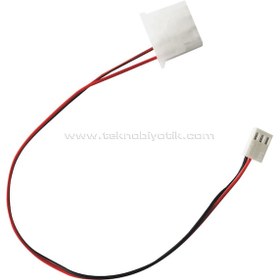 Resim Dark Dk-Cb-P105 P105 4 Pin Molex - 3 Pin Fan Erkek Dönüştürücü Ka 