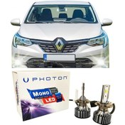 Resim Renault Taliant Led Xenon Sis Far Ampulü H16 Mono Yeni Seri Beyaz 