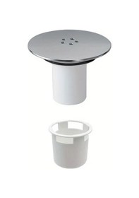 Resim Willowhaven 1 Adet İnci Siyah Plastik Duş Gideri Kapağı Hızlı Akış Saç Sepetli Kolay Kurulum 